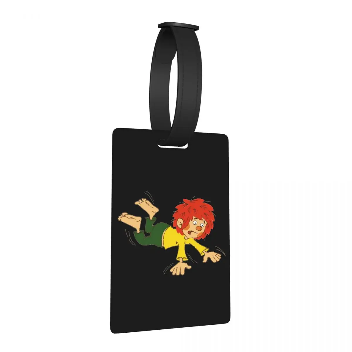 

Pumuckl падающие багажные бирки, аксессуары для чемодана, портативный багаж, посадочная бирка, держатель этикетки, идентификационное имя, адрес