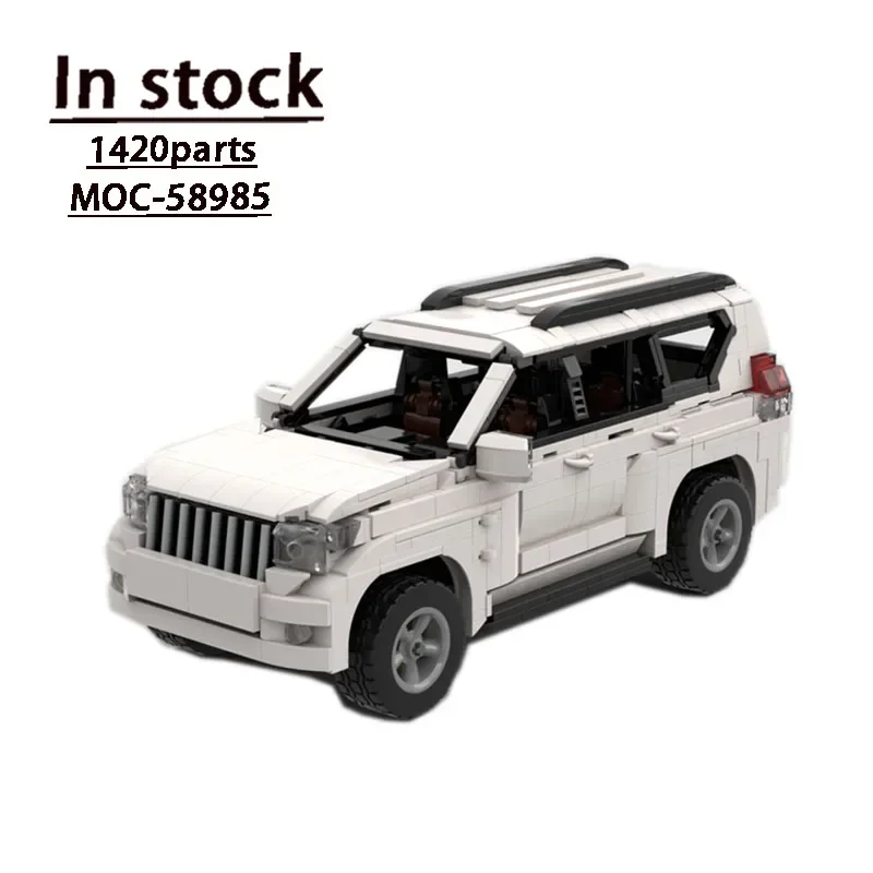 

MOC-58985 Classic Sports Car Assembly Splicing Building BlockModel1420Building Block Parts Educational CreativeMOCChildren's Toy