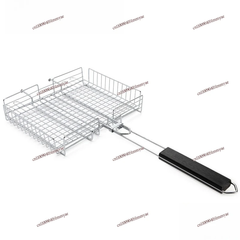 BBQ net clip Large BBQ tool Stainless steel pig's trotters corn clip