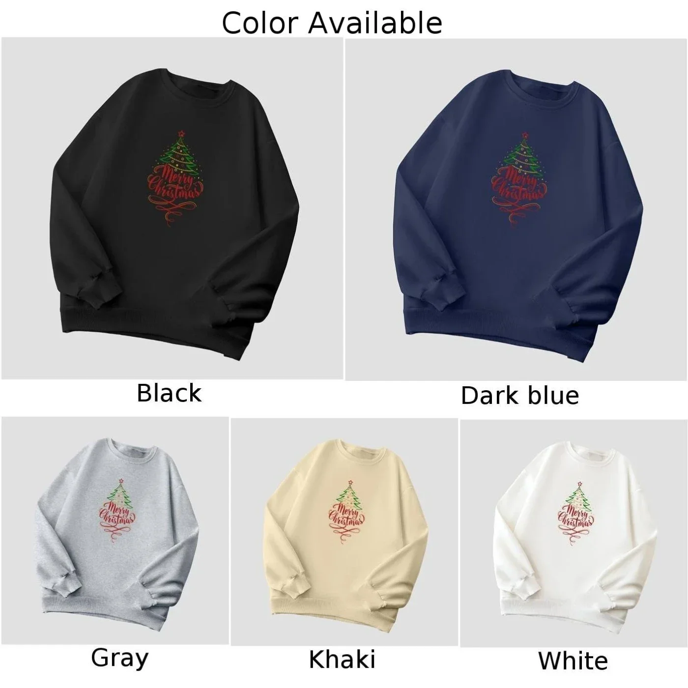 Pullover Oansatz Sweatshirts Für Frau Samt Winter Casual Lose Mode Komfortable Weihnachten Gedruckt Muster Langarm Top