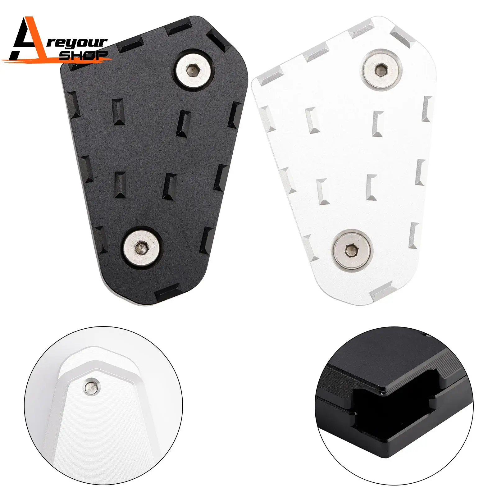 

Rear Brake Enlarger Lever Pedal Extension Silver for Multistrada 950 1200 Silver
