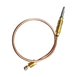 Gas Fireplace Steak Stove Threaded Thermocouple Probe Temperature Measuring Element Copper Tube Type Temperature Sensor M8*1