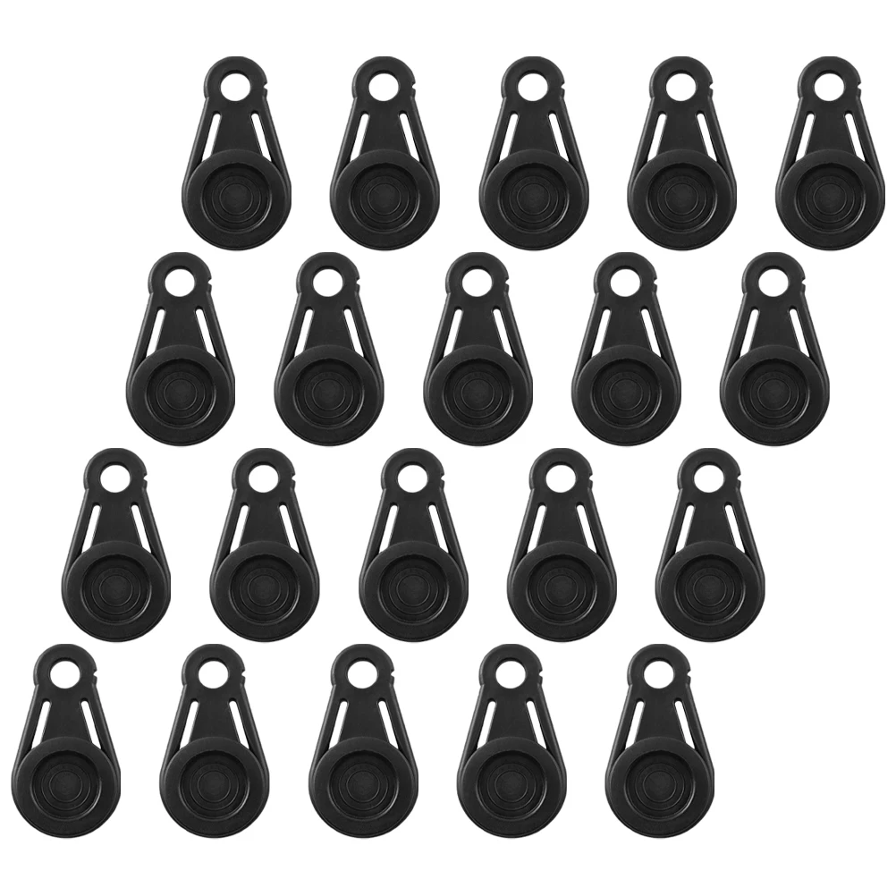 

20pcs Tent Clips Tarp Clamps Heavy Duty Small Plastic Outdoor Camping Hiking Fishing Shade Cloth Awning Tent Fixing