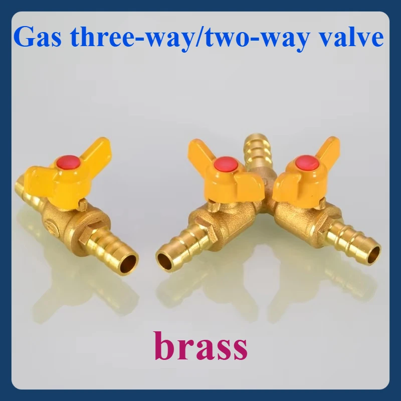 

Gas three-way/two-way valve, gas natural gas pipeline, pagoda head insert pipe 11.5 mm