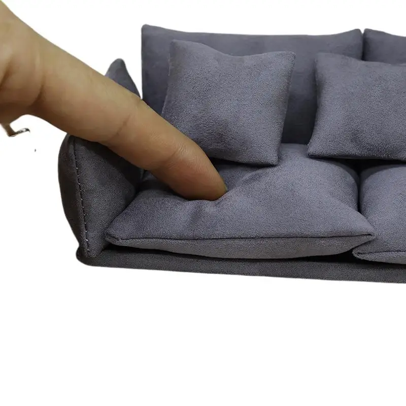 1 Set 1:12 Poppenhuis Miniatuur Meubels Bank Speelgoed voor Kinderen Fantasiespel Speelgoed Poppenhuis Simulatie Woonkamer Stoelen Accessoires