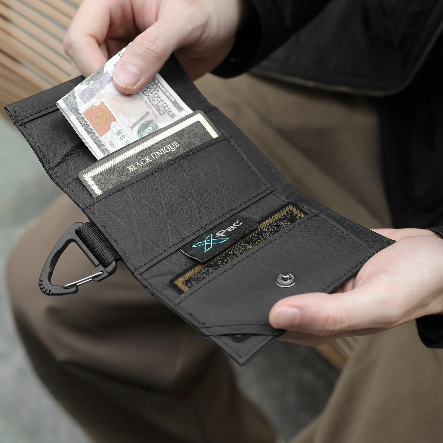 Bolsa Multiusos EDC X-PAC, Monedero Pequeño con Cierre YKK, Organizador de Bolsillo EDC