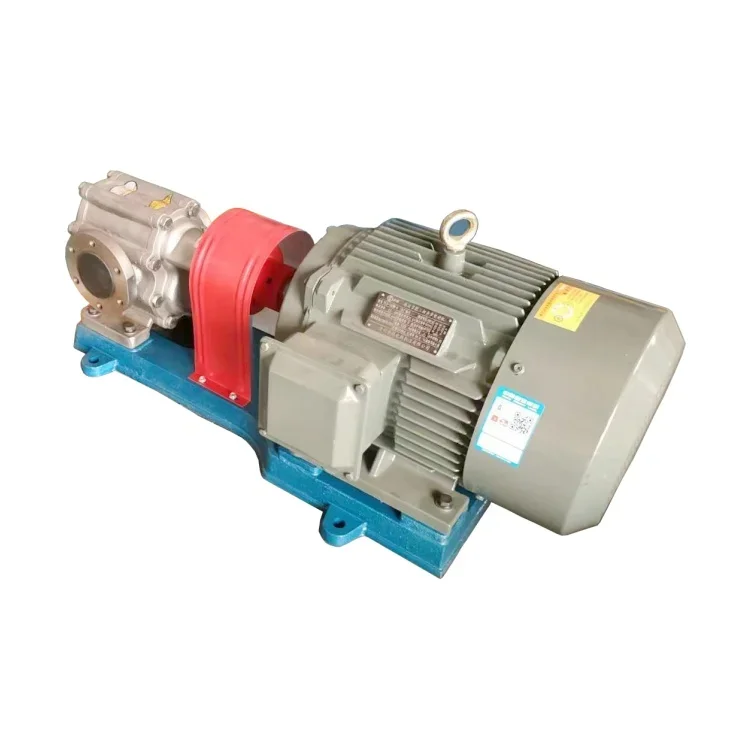 ZYB Metal Alloy Hard-toothed Gear Pump for Oil Transfer Self Priming 5kw Circulating Booster Sewage Pumps Marine Usage