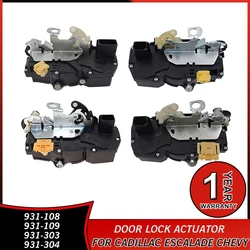 931-108 931-109 931-303 931-304 Door Lock Actuator Mechanism For Cadillac Escalade Chevy Tahoe GMC Yukon 2007 2008 Accessories