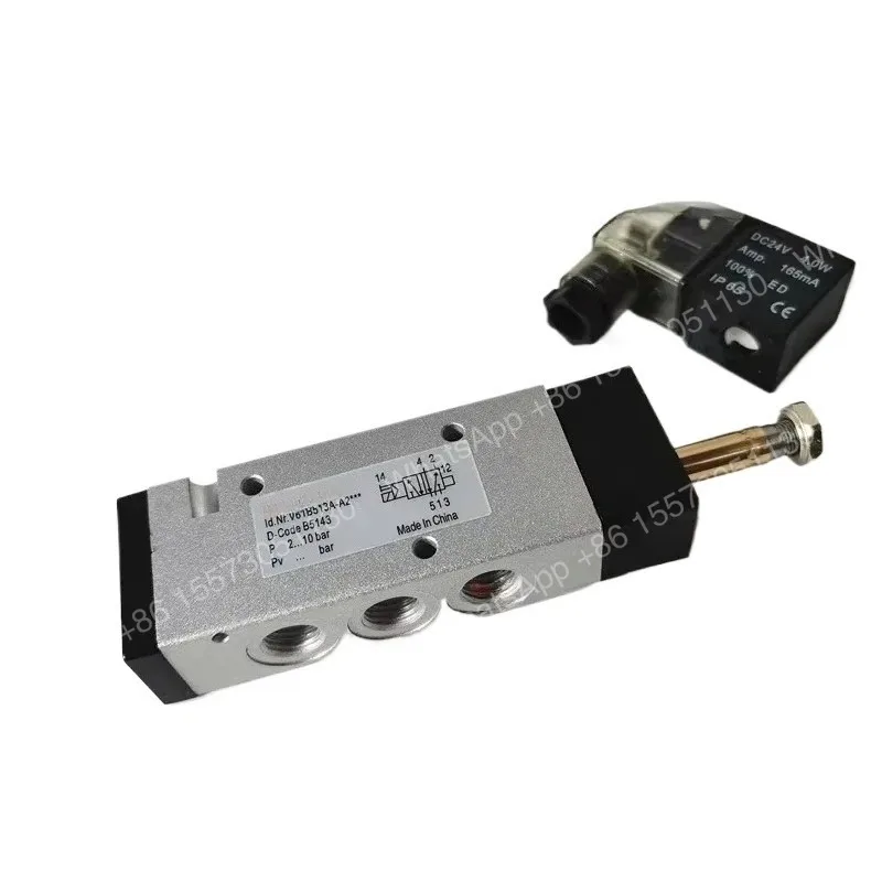 V61B513A-A2 Solenoid Valve V60A513A-A213J V60A513A-A2 Two Position Five Way Reversing for Pneumatic Control System Use
