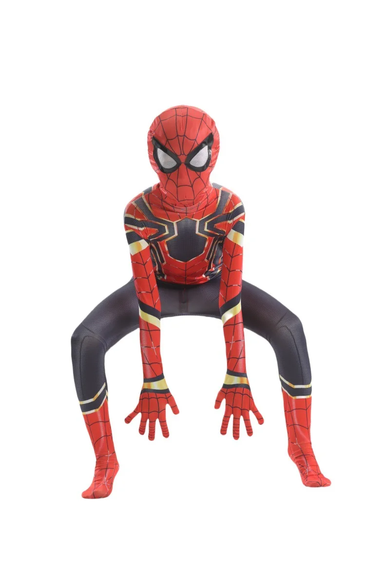 Kostium cosplay Milesa Moralesego w tematyce Spider-Mana, pełny kombinezon zentai, strój na imprezę halloweenową, kolekcjonerski prezent świąteczny dla fanów cosplayu. — zdjęcie produktu 6