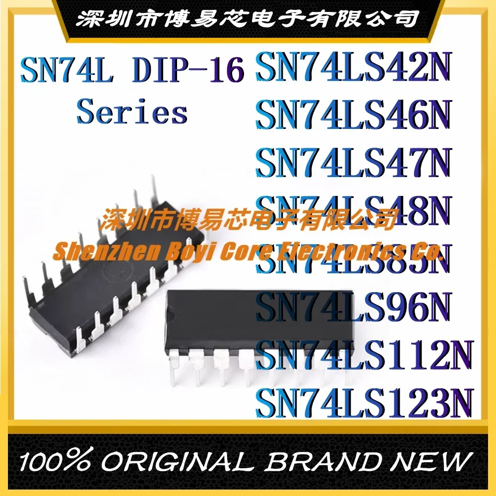 

SN74LS42N SN74LS46N SN74LS47N SN74LS48N SN74LS85N SN74LS96N SN74LS112N SN74LS123N Original Genuine frosted shell