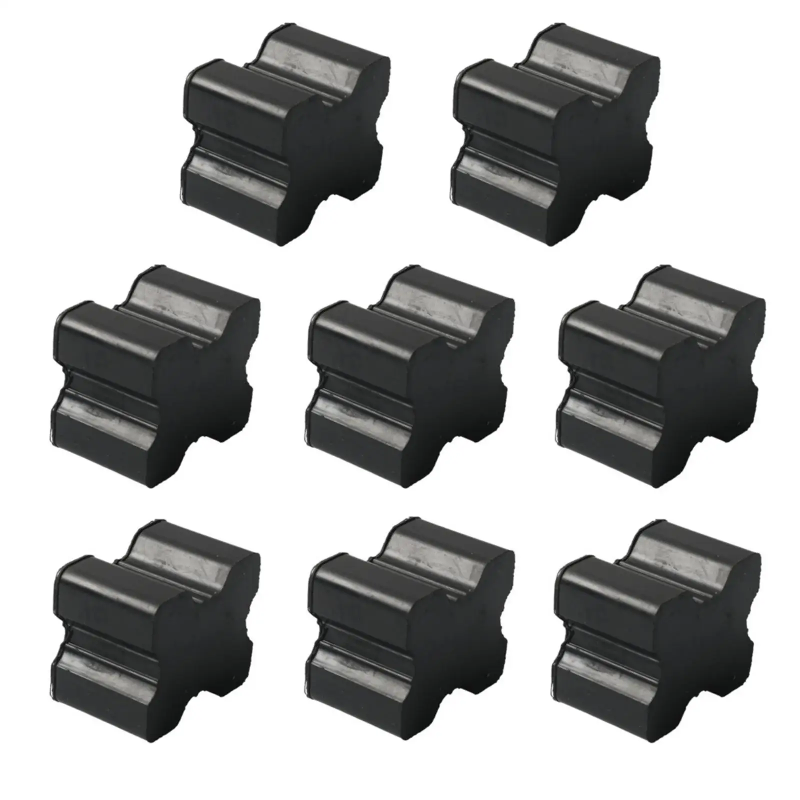 Rubber Car Shock Pad Coil Spring Bumper Insert for Suspension System Noise Dampening Set