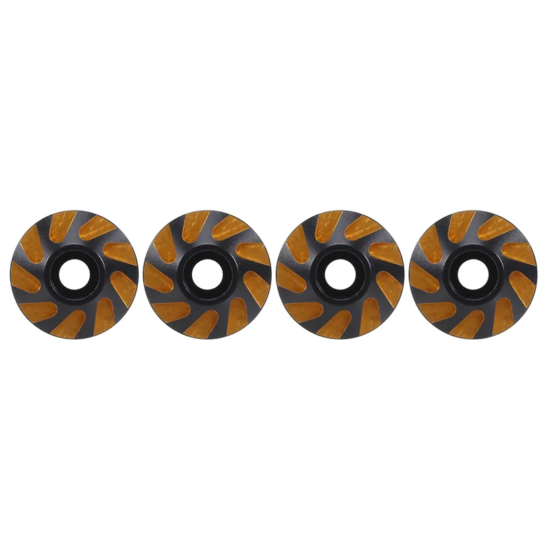

AS96-8Pcs Metal Tail Wing M3 Flat Head Screws Washers 15Mm For 1/8 Scale Off Road Buggy Monster Truck RC Drift Cars,Yellow