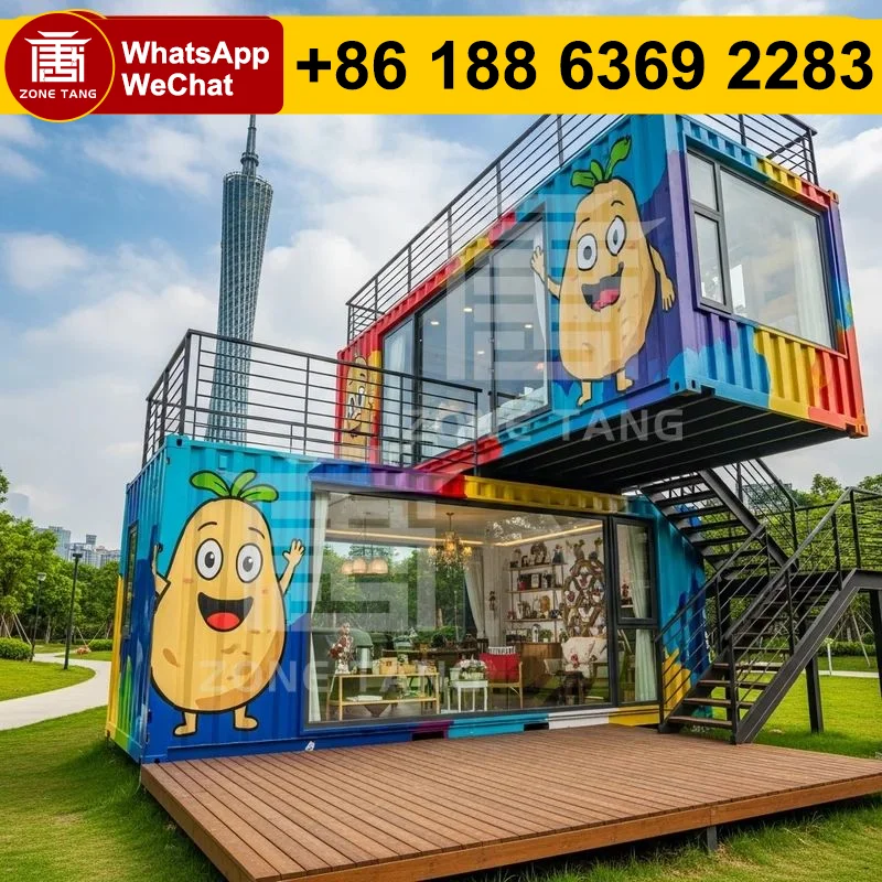 

Container House Florida Oilfield Site Double Wide Shipping Container Home 20 Foot Shipping Container House Ecological Best