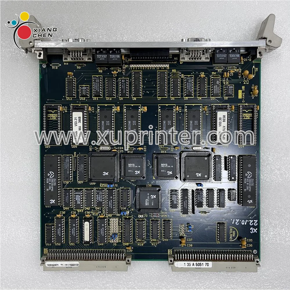 Original Used 1 35 A 5051 70 Circuit Board 8N 35A70 4550 Flat Board for Roland Offset Printing Parts 135A505170 8N35A704550