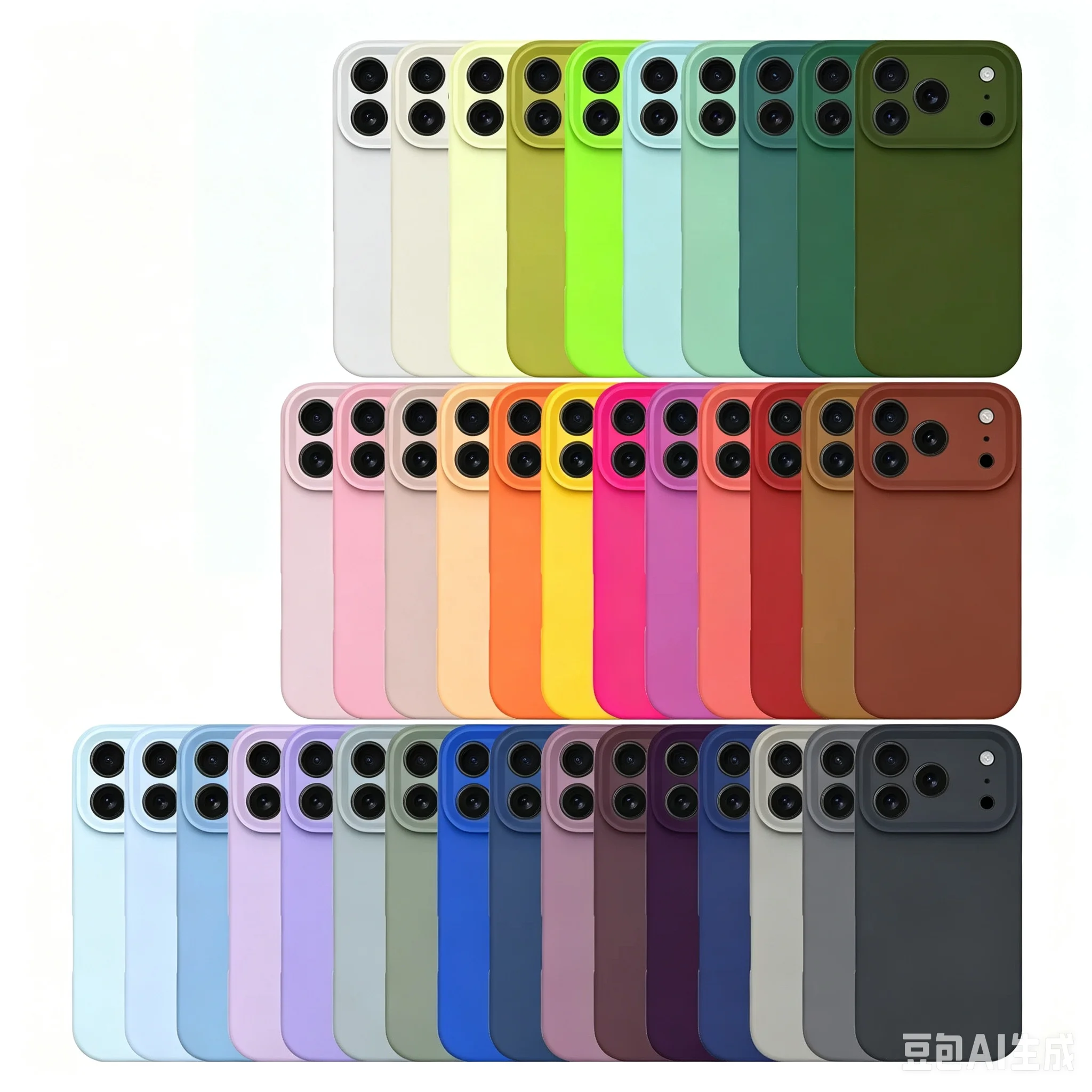 Original Square Liquid Silicone Phone Case for iPhone 17 16 15 14 13 12 Pro MaxLuxury Camera Protective Cover