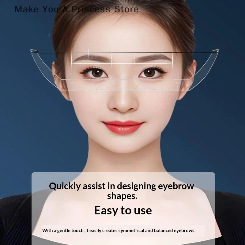 Microblading Eyebrow Mapping Ruler Permanent Makeup Brow String Pre Inked Tattoo Bow And Arrow Line Drawing Auxiliary Tool