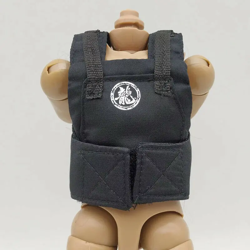 

Black 1/6 Scale Bulletproof Vest Model for 12in Male Solider Action Figure Doll