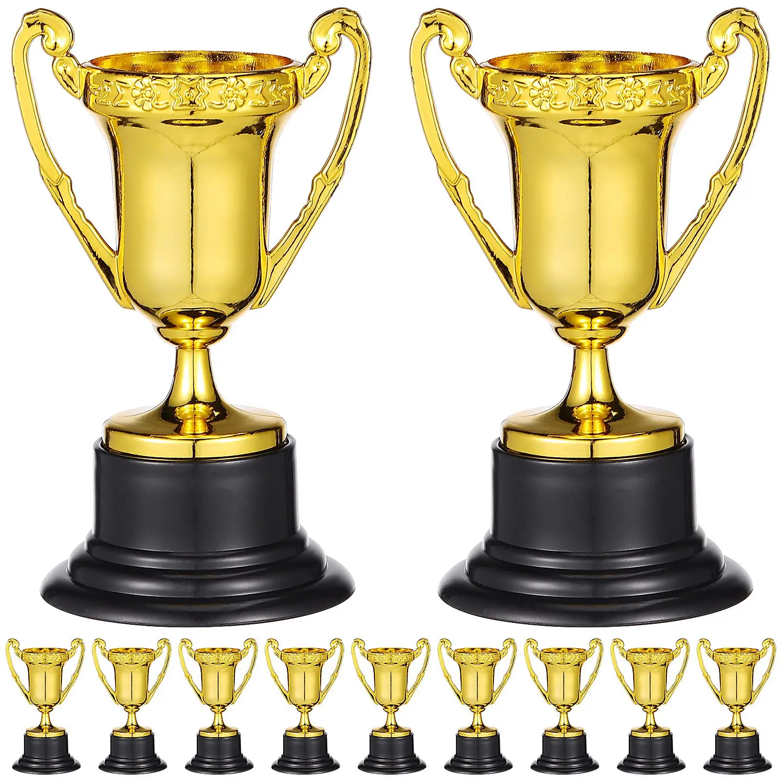 

12 Pcs Children's Trophy Kids Reward Toy Girls Toys Prize Cup Award Home Desktop Decor Model Accessories