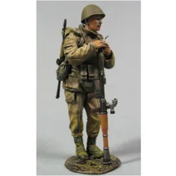 1/35 Resin Figure Assembled Model Kit Modern Military Miniature Russian Soldier Chechnya Winter Unassembled Unpainted Diy Toys