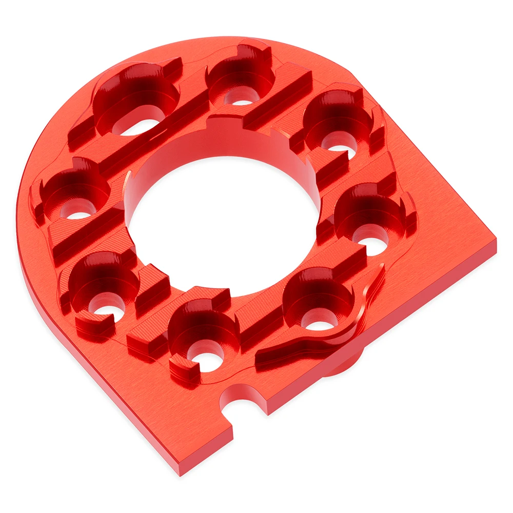 YEAHRUN 1Pcs Auminum Alloy Motor Mount for Tamiya TT01 1/10 RC Car Upgrades Accessories Parts