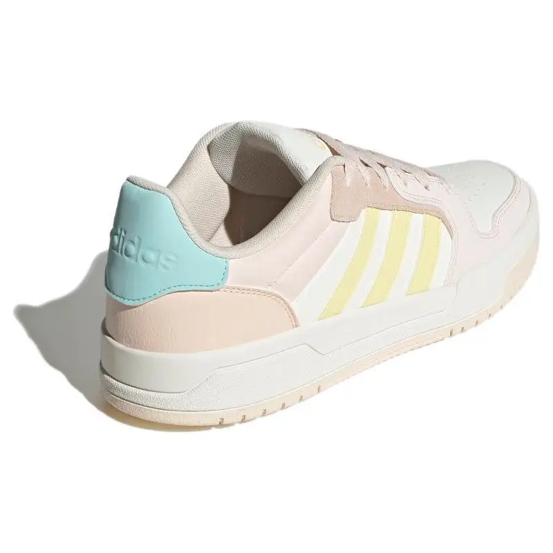 Adidas neo Entrap Sapatos de skate femininos de cano baixo rosa/branco/rosa tênis ID6054