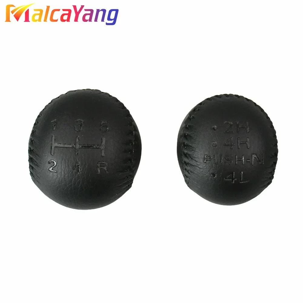 5 Speed Manual Transmission+Transfer Gear Shift Knob For Nissan Patrol GU Y61 1998 1999 2000 2001 2002 2003 2004