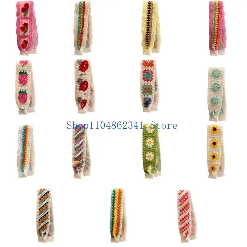 5ASD عصابة رأس متماسكة للبالغين مريح الشعر التفاف الشعر الديكور للأنشطة والتجمعات في الهواء الطلق #3