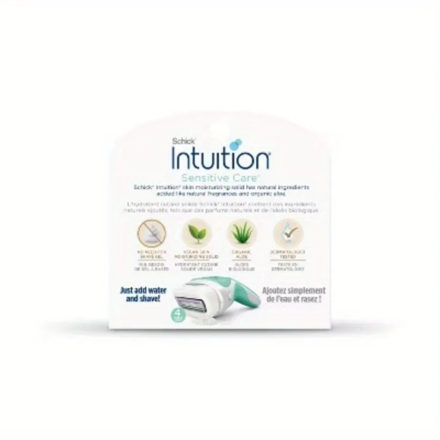 Cura della lama di rasoio da donna Ricariche schiuma e idratare in un solo passo mentre rasatura