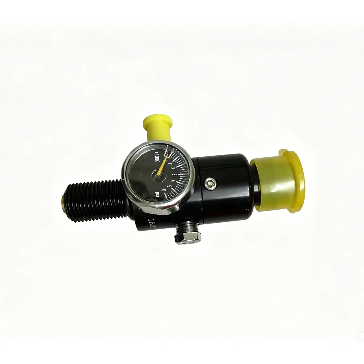 

HPA Air Tank Regulator 5/8''-18UNF Thread 4500psi In 1800psi Out Valve Assembly