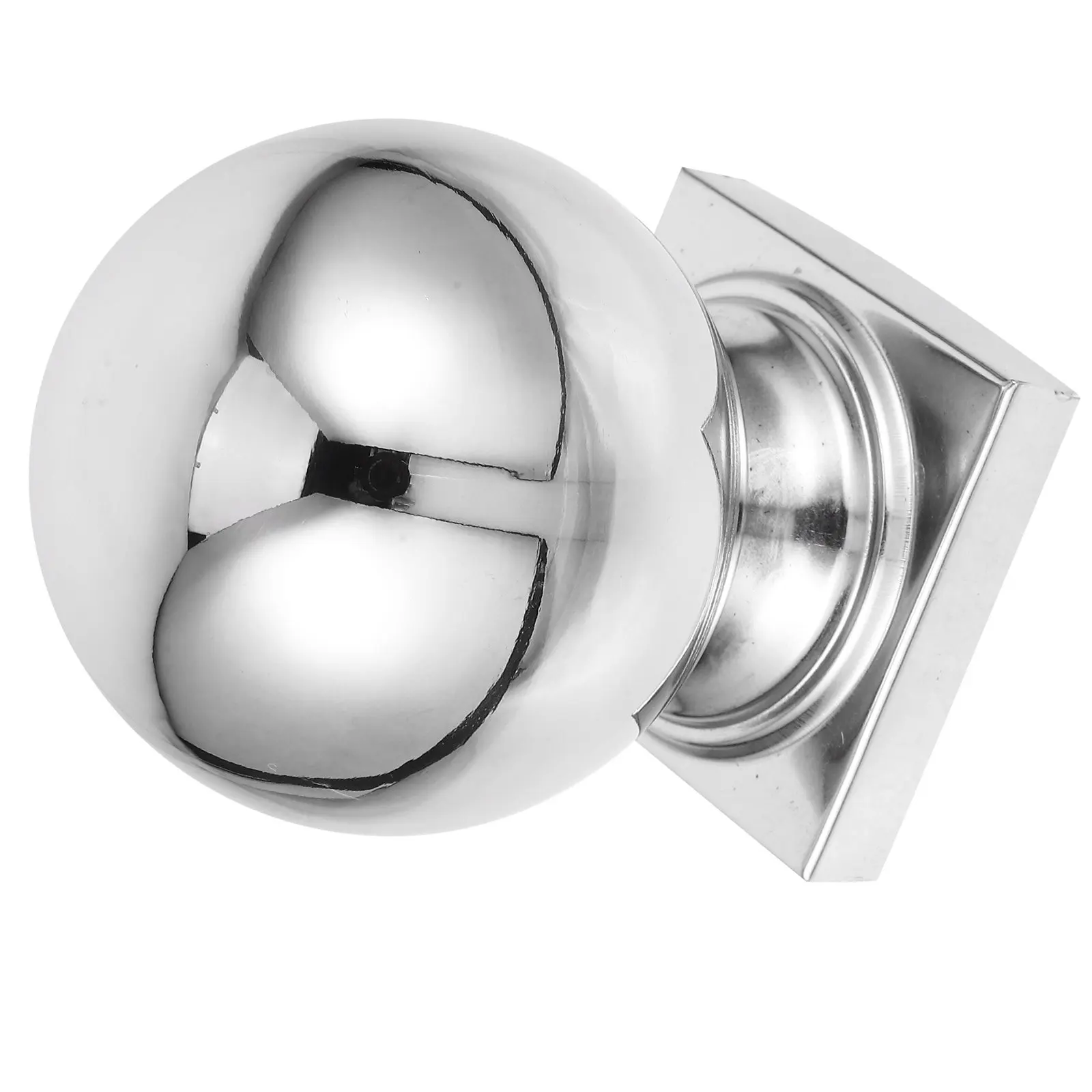 Stainless Steel Decorative Ball Polished Reflective Hollow Sphere for Garden Balcony Stair Railing Ornament Yard Decoration