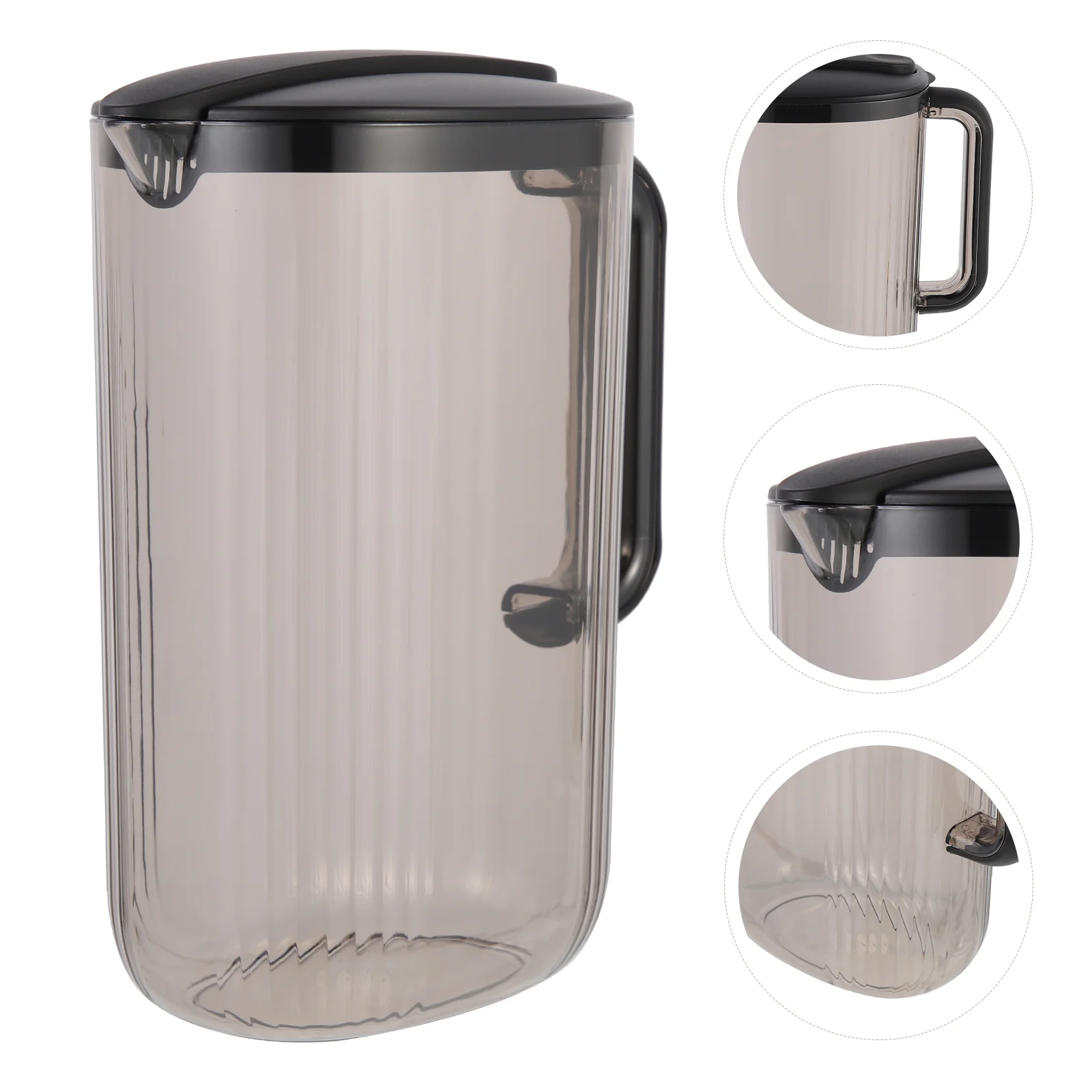 Cold Water Bottle Juice Kettle for Fridge Household Clear Pitcher Small Refrigerator Plastic Beverage Can