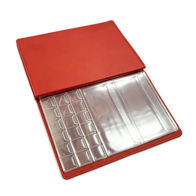 Coin Collection Album Holder Commemorative Coin Display Storage Organizer Book Multifunctional Coins & Banknotes Collectors Gift