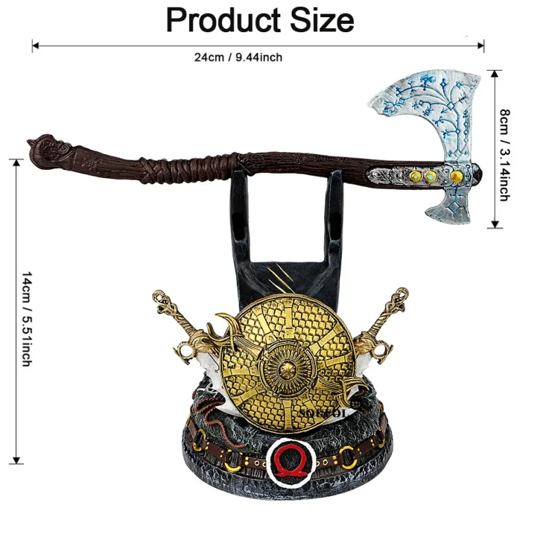 2025 New God of War Game For PS5/Xbox/PS4 Controller Creative Stand Unique Gamepad Holder Desktop Decoration Gaming Accessories view 6