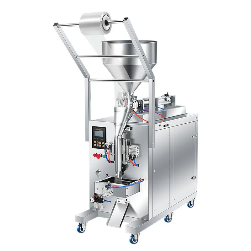 Filling machine, liquid sauce quantitative sealing machine, automatic packaging machine