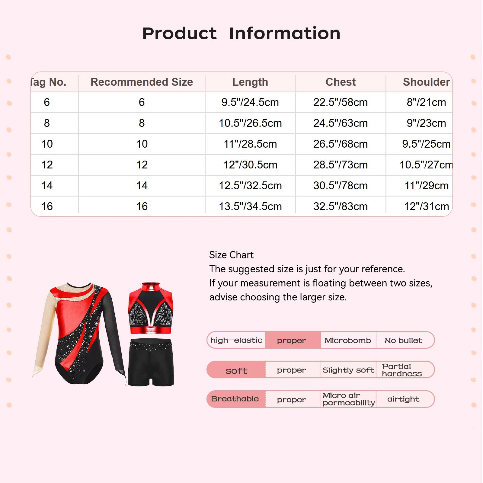 طفل الجمباز الباليه الرقص الزي الفتيات التزلج ملابس الرقص أكمام الراين لامع المحاصيل الأعلى + السراويل + يوتار دعوى #6