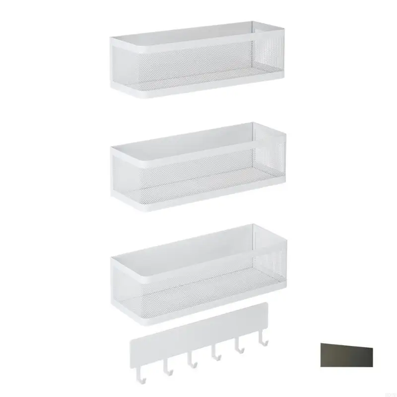 Praktische magnetische Metallhalter für kleine Gegenstände in Waschküche oder Küche B03E – Detail 2