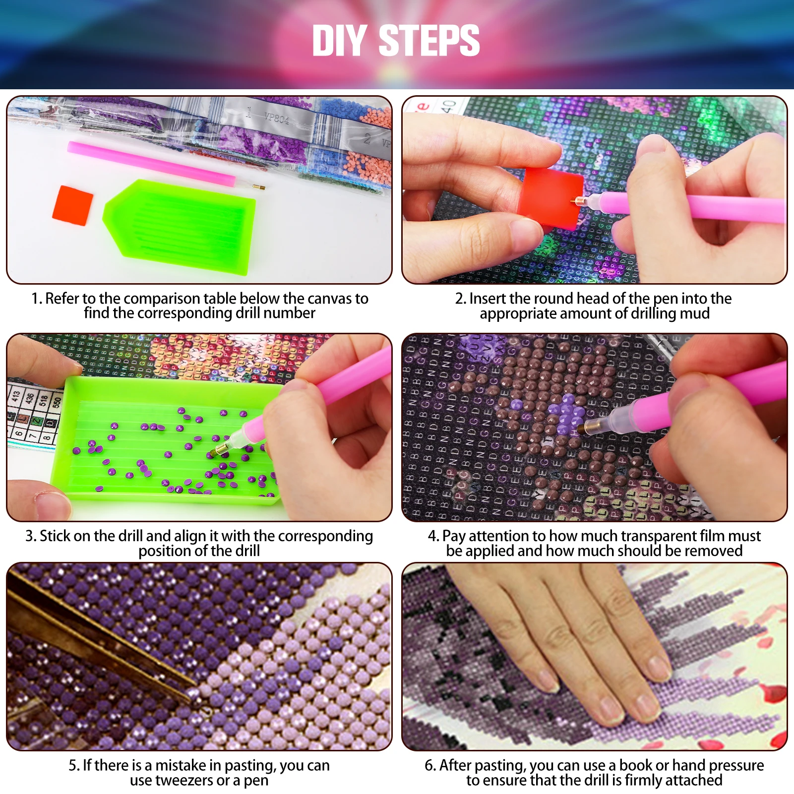 Valentine's Day Diamond DIY Paintings Easy to Operate Diamond DIY Paintings for Adults Children DIY Crafts