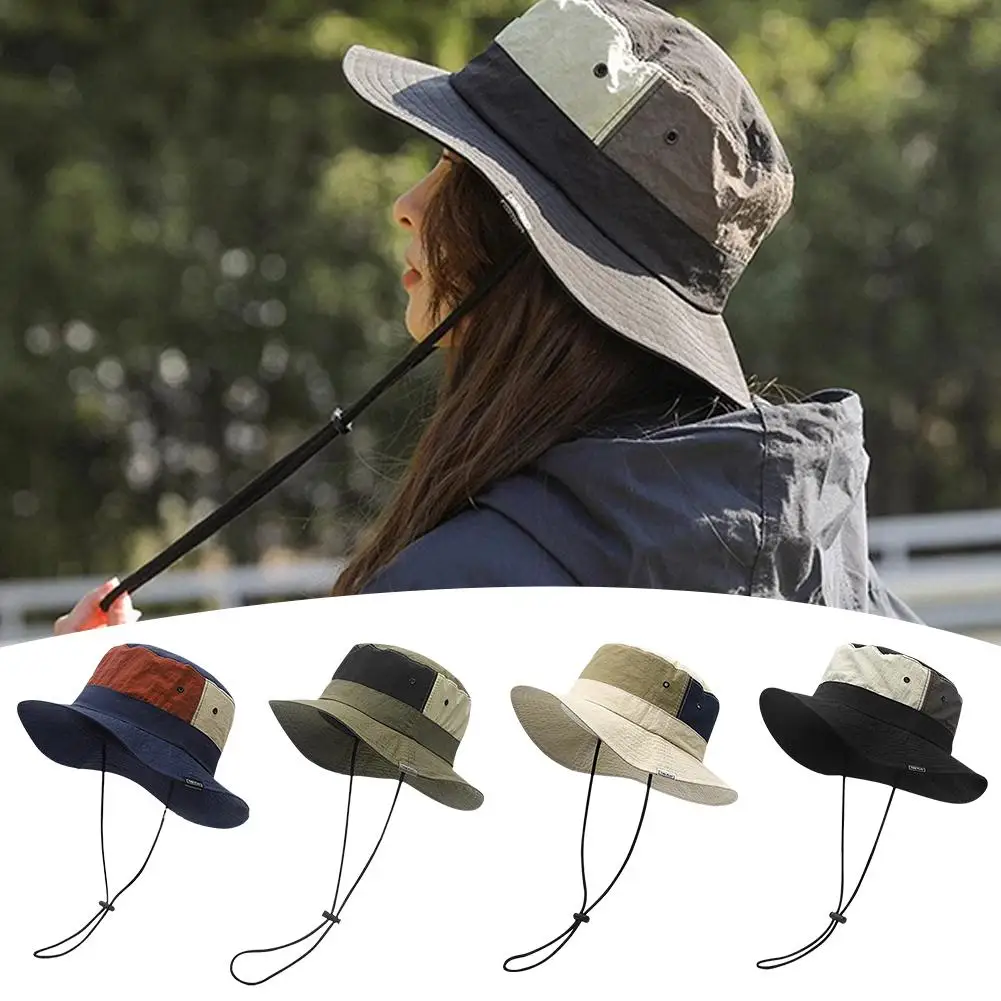 Japanese Quick-drying Packable Hat Fisherman Hat Women Basin Mountaineering Hanging Bag Visor Leisure Summer Sun Vacation H E3X2