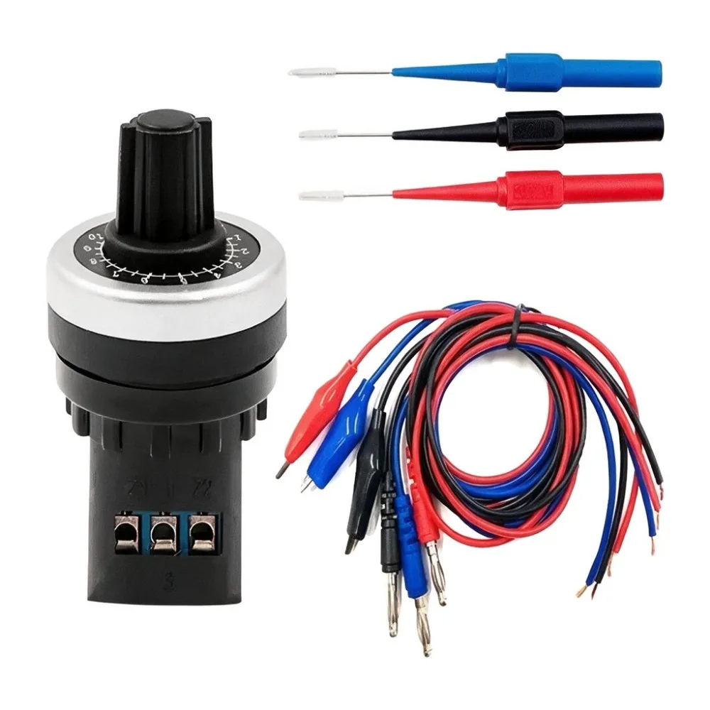 Auto Car Circuit Tester Sensor Signal Resistance Simulator Fuel Diagnostic Tool Analog Generator Resistance Senso
