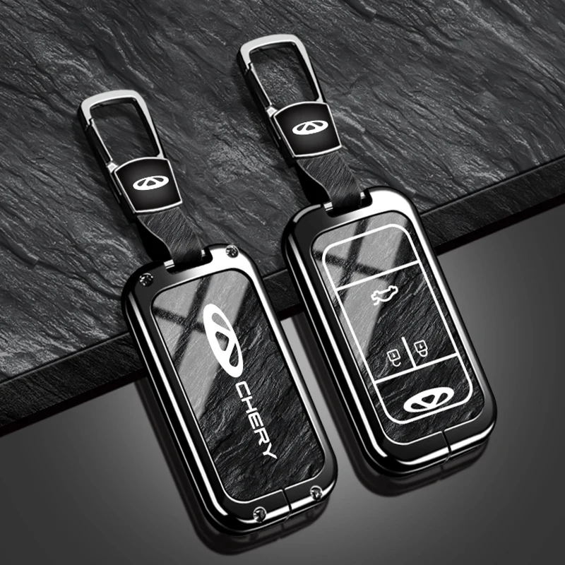 

Suitable for Chery Tiggo 4 7 Arrizo 5 3 Tiggo 8 Zinc Alloy TPU Car Remote Key Shell Car Key Protection Cover