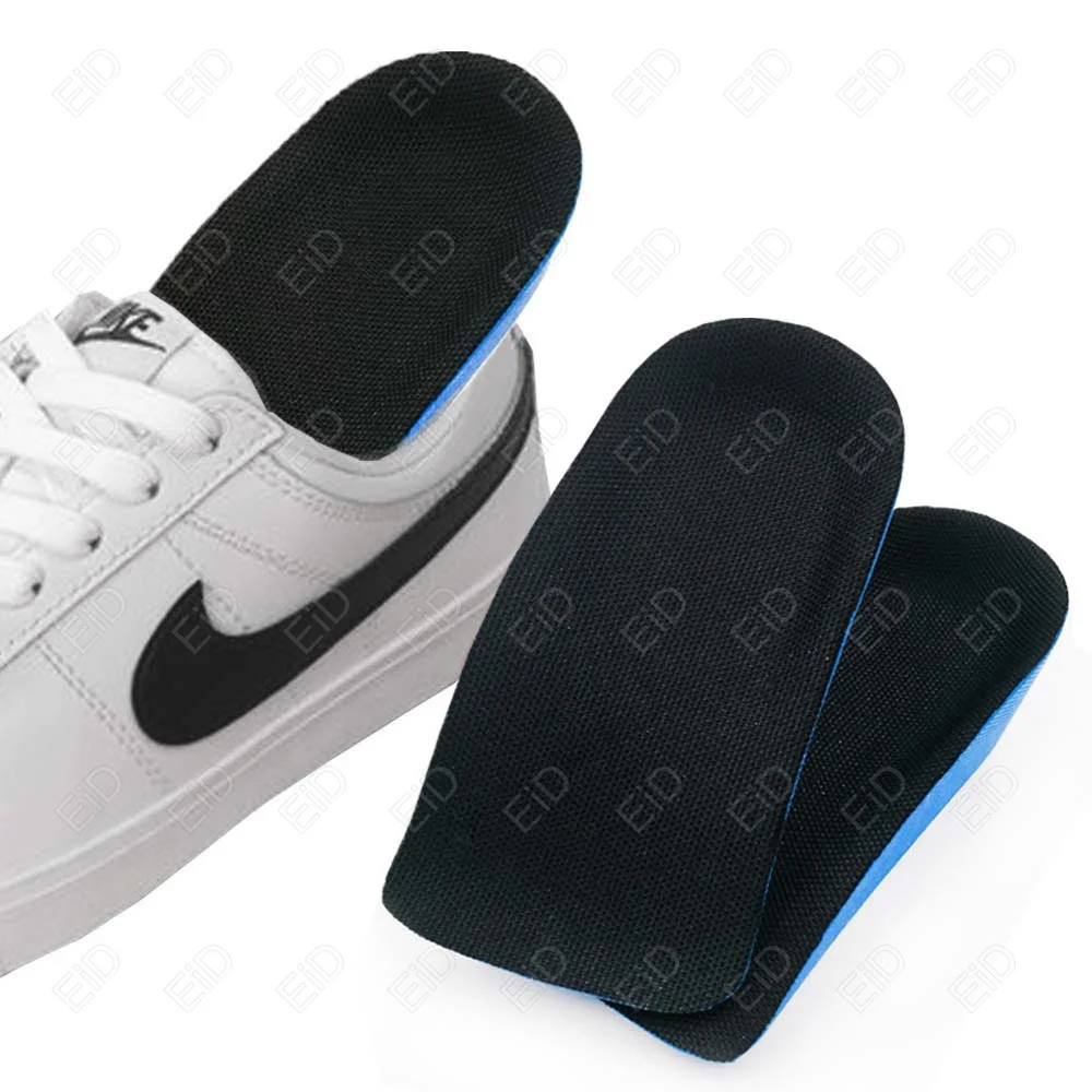 2-4cm Heightening Insole Invisible Unisex Women Heighten Insert Cushion Pads EVA Lifting Insole Heel Arch Support Taller Cushion