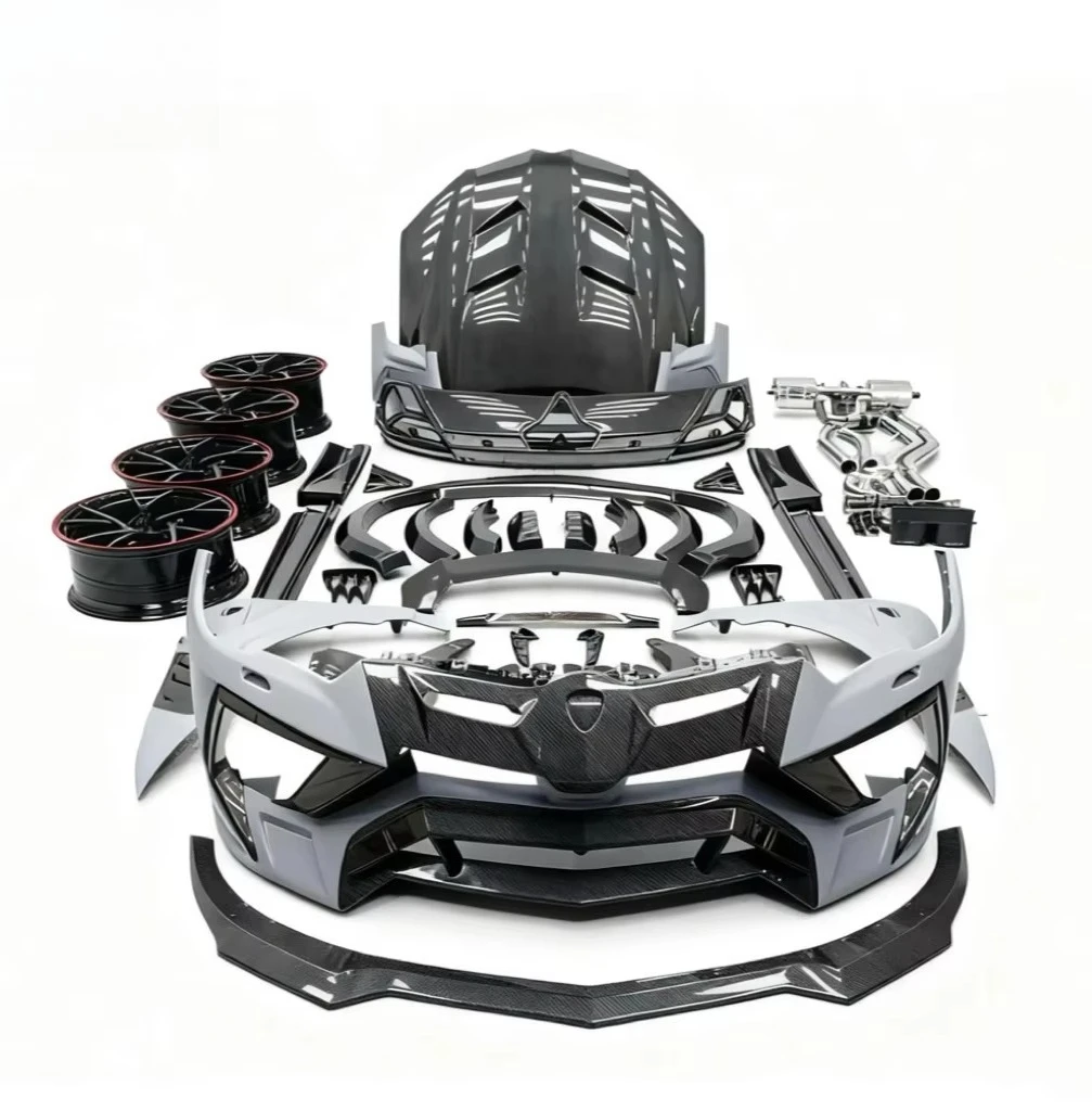 Suitable for  URUS Modification and Upgrade 3rd Generation MSY Dry Carbon Fiber Front and Rear bar Body Kit