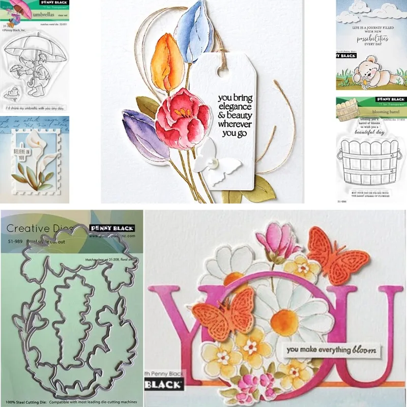 Sellos y troqueles metálicos Elegante Belleza Momentos Más Brillantes para DIY, álbumes de recortes, álbumes de fotos y creación de tarjetas 2026