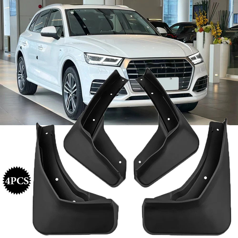 

Car-styling For Audi Q5L 2018 2019 2020 Mud Guards Front Rear Wheels Splash Guards Fender Flaps 4PCS