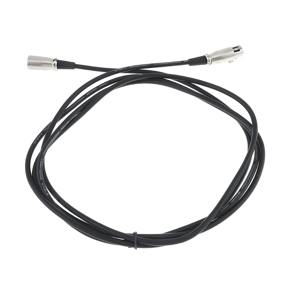 2m 3 Pin XLR maschio a femmina cavo di prolunga per microfono cavi di prolunga Audio cavo linea filo nero per microfoni 6mm