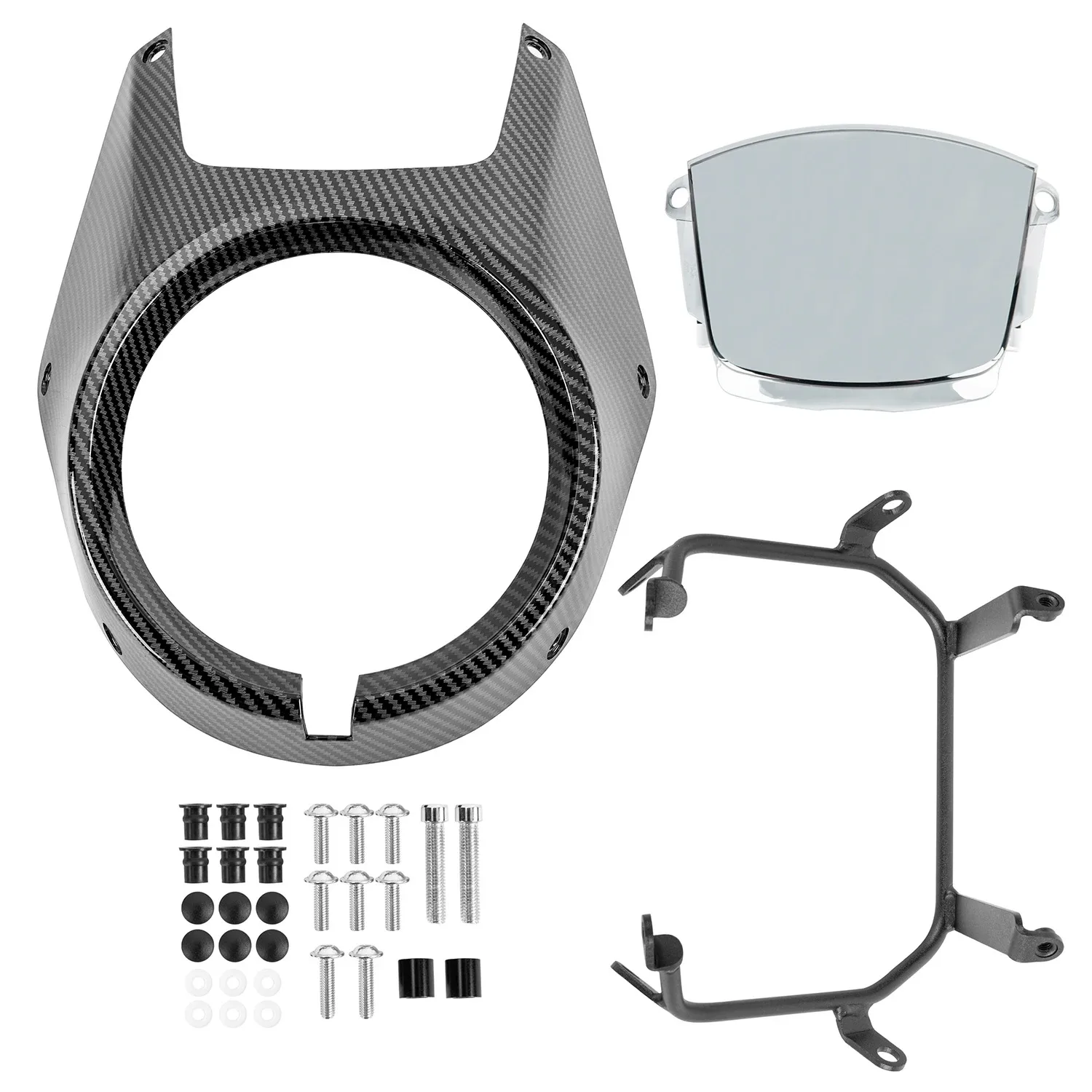 For Honda CL300 CL500 23-25 Motorcycle Retro Pig Head Cover Windshield Front Headlight Protective Accessory