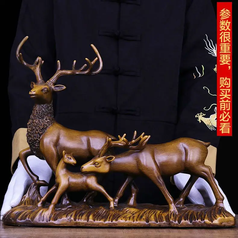 Creative charm deer decoration living room TV cabinet desk bedroom wine cabinet housewarming gifts home decoration