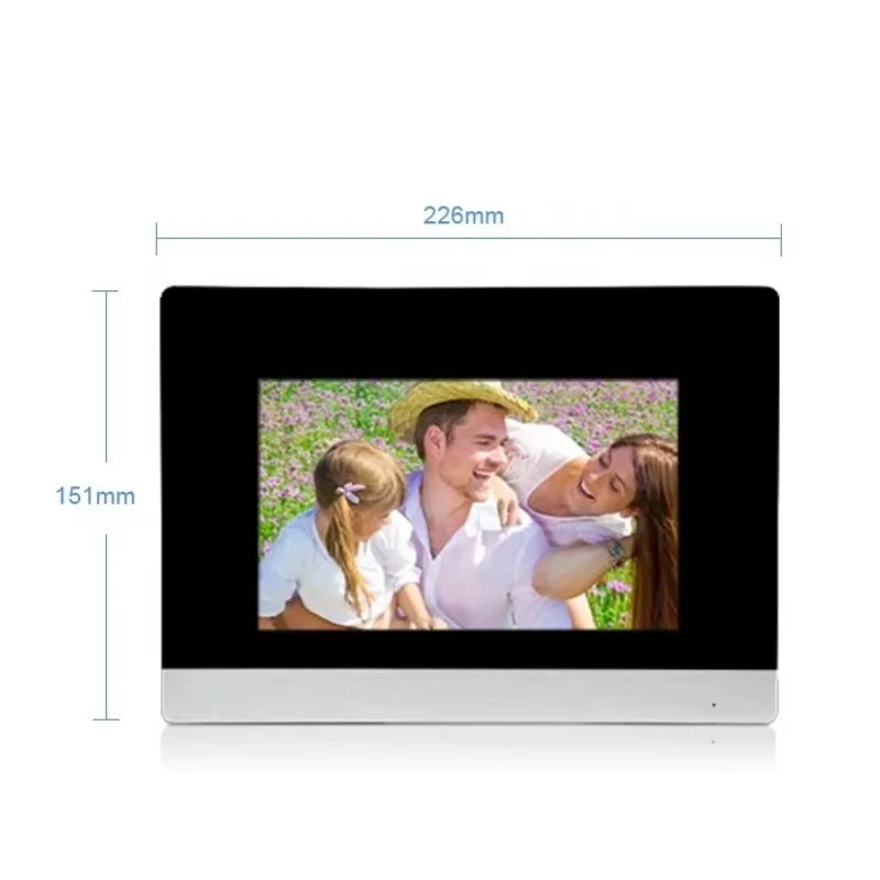 Wholesale 10.1-Inch Screen Video Door Phone System 220V Home Security Intercom with CMOS Black & White Video Doorbell