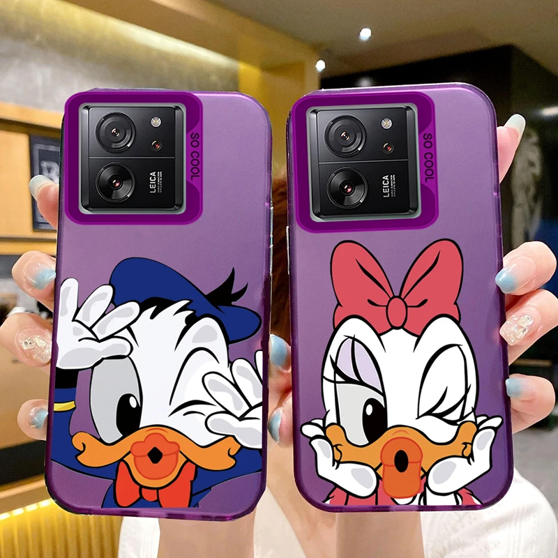 Coque de téléphone Minnie Mouse Donald Duck Destroy AndrPhone, Xiaomi Mi 14T 13T 11 Lite Redmi 10 12 Note 10 11 12 Pro 4G Casque X5 Pro M5S Cover